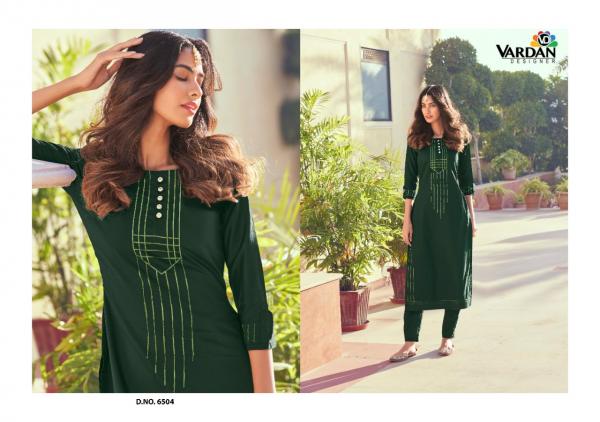 Vardan Raahat 1 Stylish Look Kurti With Pant Collection